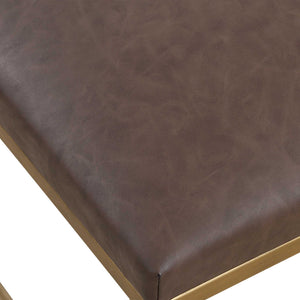 Reform - Small Bench - Gold