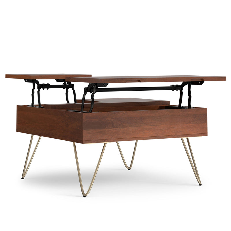 Hunter - Handcrafted Lift Top Coffee Table - R&R Furniture Gallery (Fountain Valley, CA)
