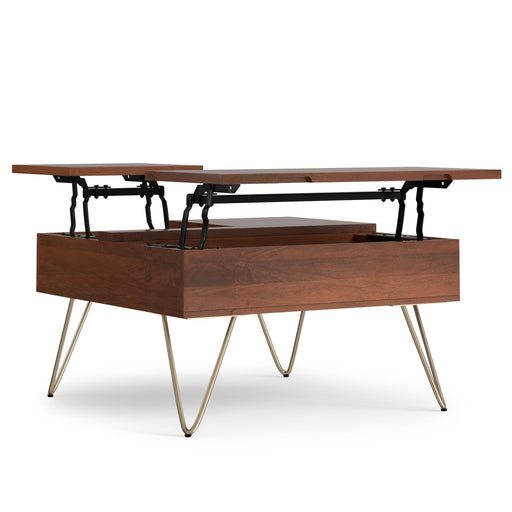 Hunter - Handcrafted Lift Top Coffee Table - R&R Furniture Gallery (Fountain Valley, CA)