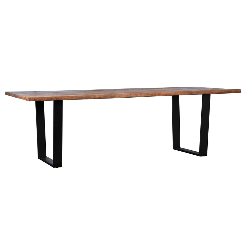 Castro - Dining Table - Medium Brown And Black
