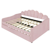 Upholstery Daybed Frame With Shell Shaped Backrest - R&R Furniture Gallery (Fountain Valley, CA)