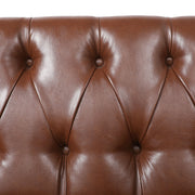 Sophisticated Loveseat With Diamond Stitched Detailing - R&R Furniture Gallery (Fountain Valley, CA)