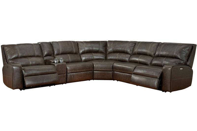 Swift - Power Reclining Sectional - R&R Furniture Gallery (Fountain Valley, CA)
