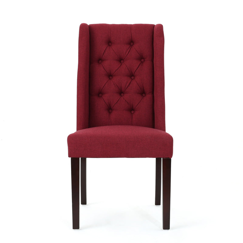 Sophisticated Tufted Dining Chair With High Back Design - R&R Furniture Gallery (Fountain Valley, CA)