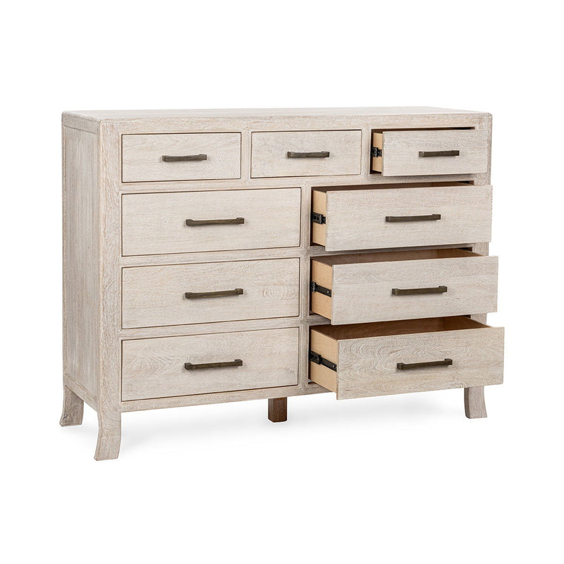 Westmont - 9 Drawers Dresser - Creamwood - R&R Furniture Gallery (Fountain Valley, CA)