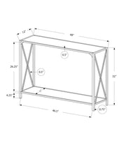 Accent Console Table For Entryway, Contemporary & Modern - R&R Furniture Gallery (Fountain Valley, CA)