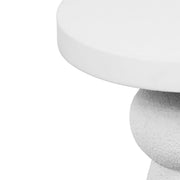 Lupita - Side Table - White - R&R Furniture Gallery (Fountain Valley, CA)
