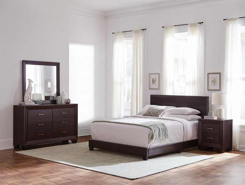 Dorian 4-piece Twin Bedroom Set Dark Cocoa