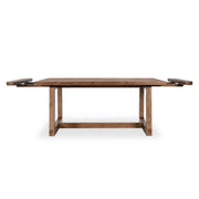 Lyra - Extendable Dining Table - Smoke Brown - R&R Furniture Gallery (Fountain Valley, CA)