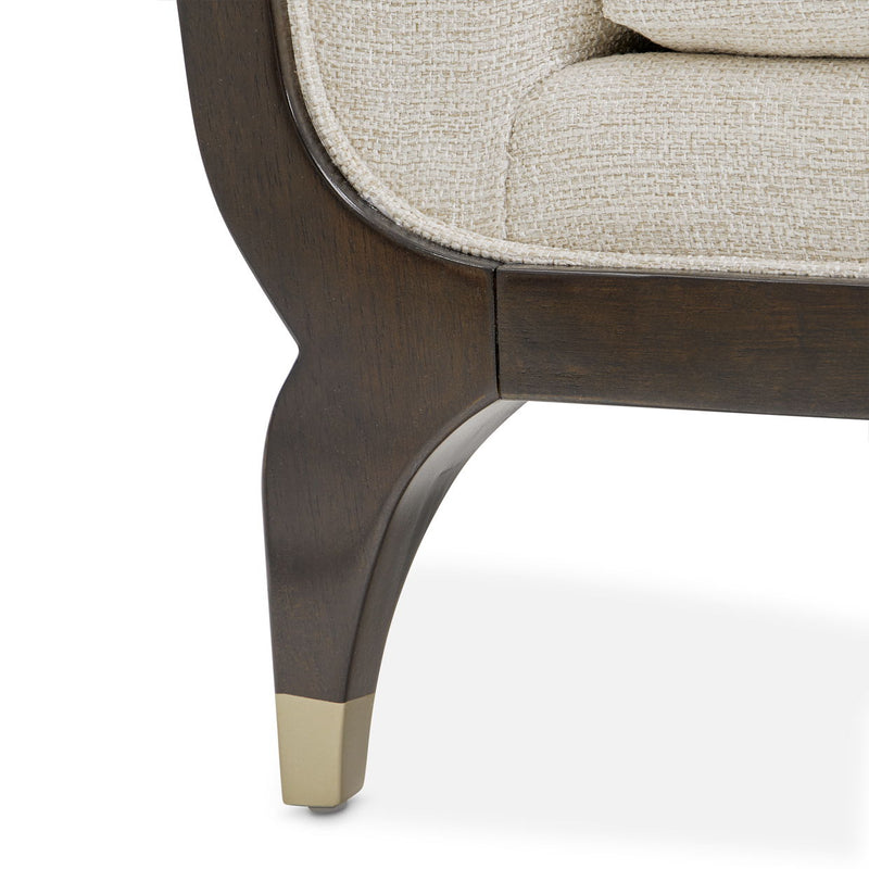 Paris Chic - Sofa - Cremini / Espresso - R&R Furniture Gallery (Fountain Valley, CA)