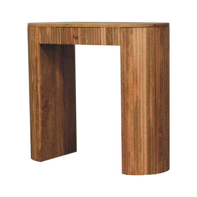 Soba - Straight Console Table - Oak - R&R Furniture Gallery (Fountain Valley, CA)