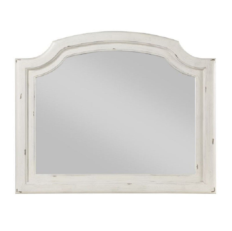Jaqueline - Mirror - Antique White - R&R Furniture Gallery (Fountain Valley, CA)