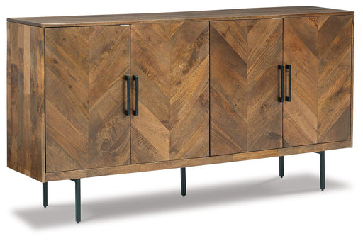 PratTVille - Accent Cabinet - Brown - R&R Furniture Gallery (Fountain Valley, CA)