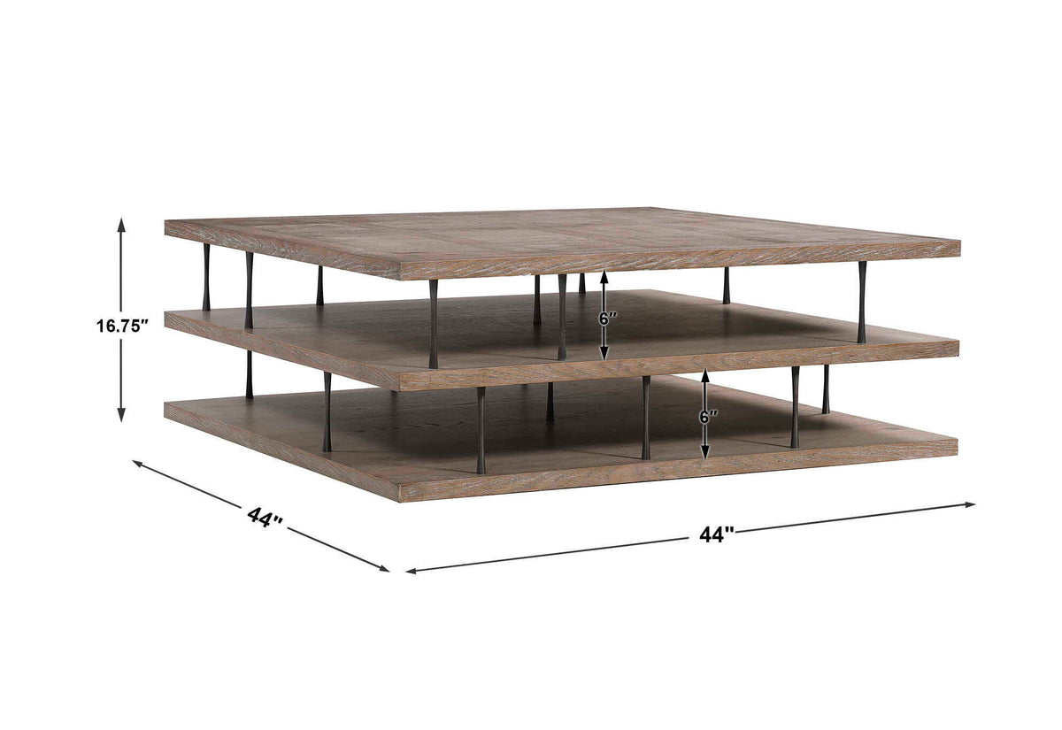 Cavalcade - Coffee Table - Woodtone