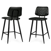 Raya - Upholstered Counter Height Stool (Set of 2) - R&R Furniture Gallery (Fountain Valley, CA)