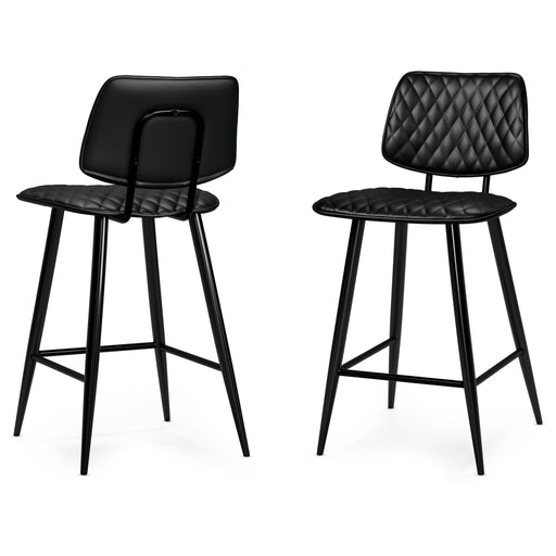 Raya - Upholstered Counter Height Stool (Set of 2) - R&R Furniture Gallery (Fountain Valley, CA)