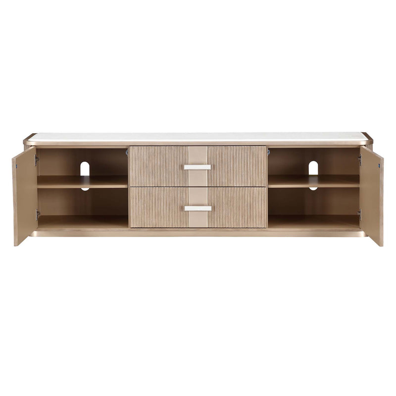 West Kensington - Media Cabinet - R&R Furniture Gallery (Fountain Valley, CA)