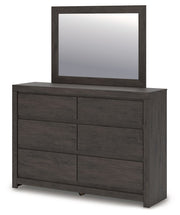 Fraluna - Dresser And Mirror - Charcoal - R&R Furniture Gallery (Fountain Valley, CA)