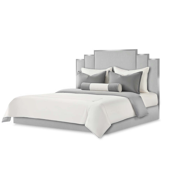 Signature Beds & Benches - Tulip King Lift Up Storage Bed - Gray