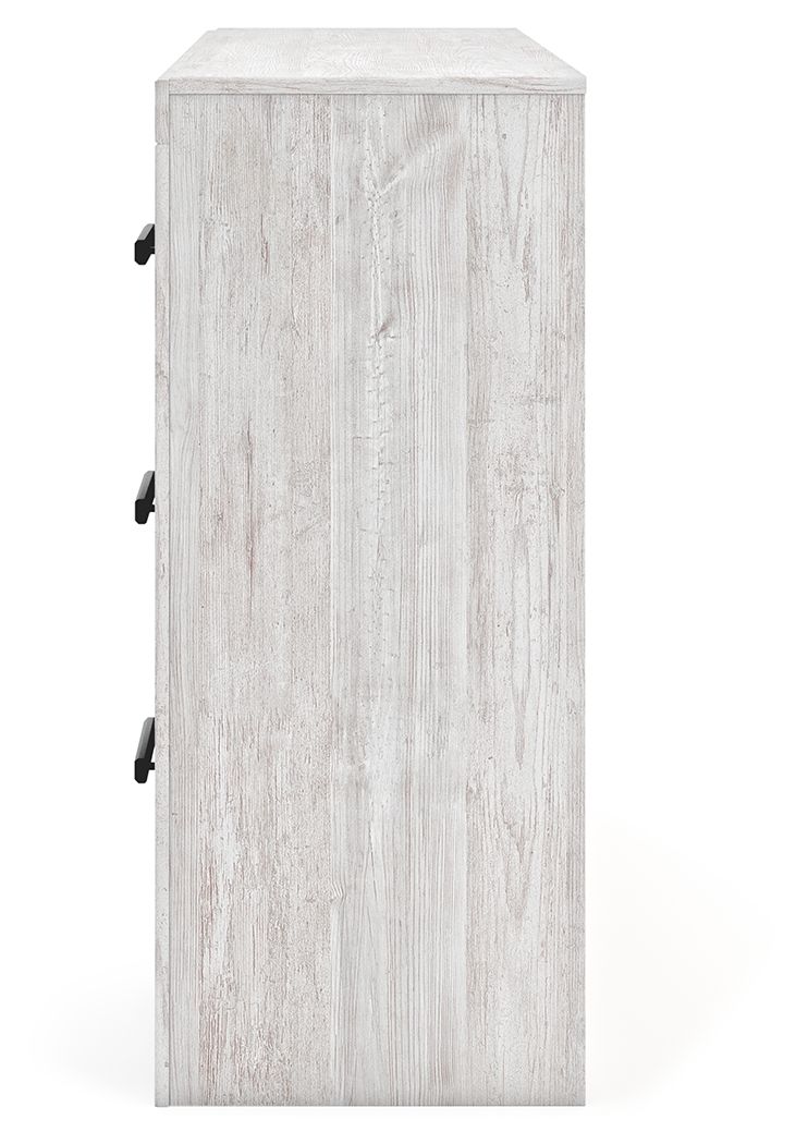 Cayboni - Six Drawer Dresser - Whitewash - R&R Furniture Gallery (Fountain Valley, CA)