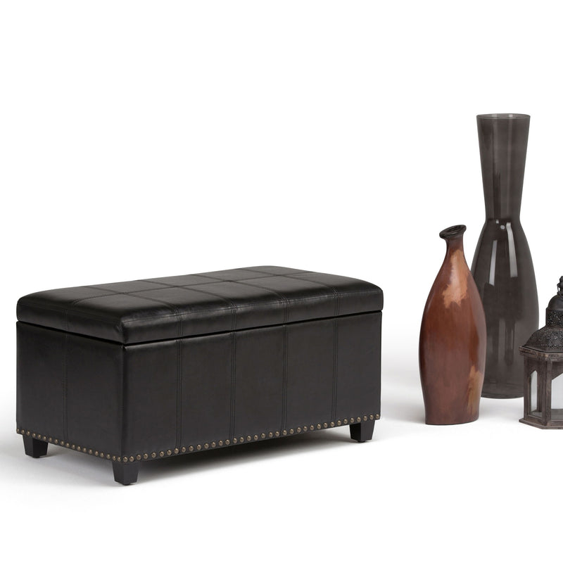 Amelia - Transitional Storage Ottoman Bench - R&R Furniture Gallery (Fountain Valley, CA)