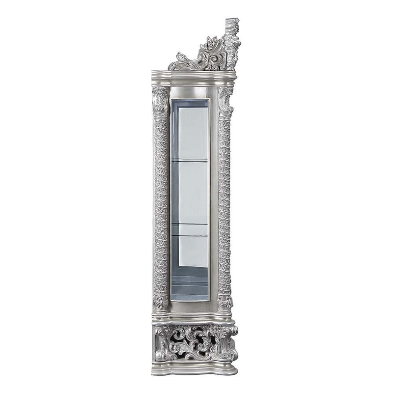 Valkyrie - Curio - Antique Platinum - R&R Furniture Gallery (Fountain Valley, CA)