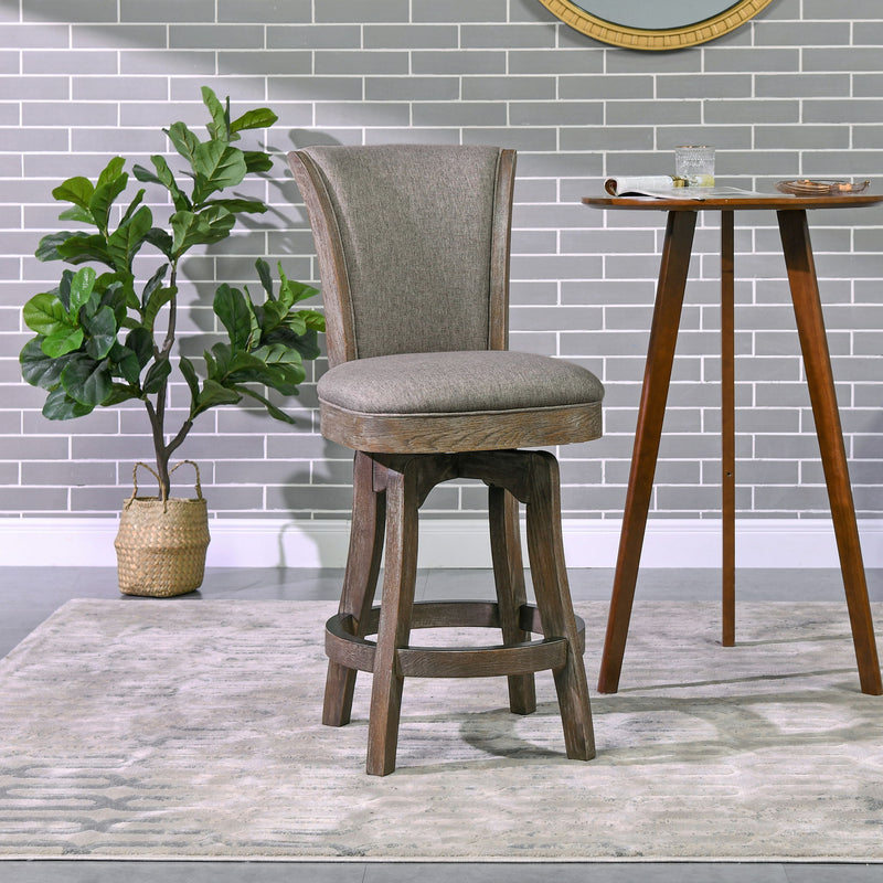 Henry - Armless Swivel Counter Height Bar Stool - R&R Furniture Gallery (Fountain Valley, CA)