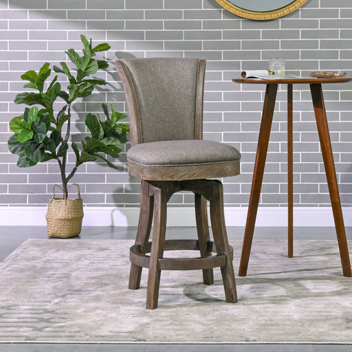 Henry - Armless Swivel Counter Height Bar Stool - R&R Furniture Gallery (Fountain Valley, CA)