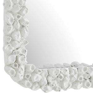 Barnacle - Rectangular Mirror - White