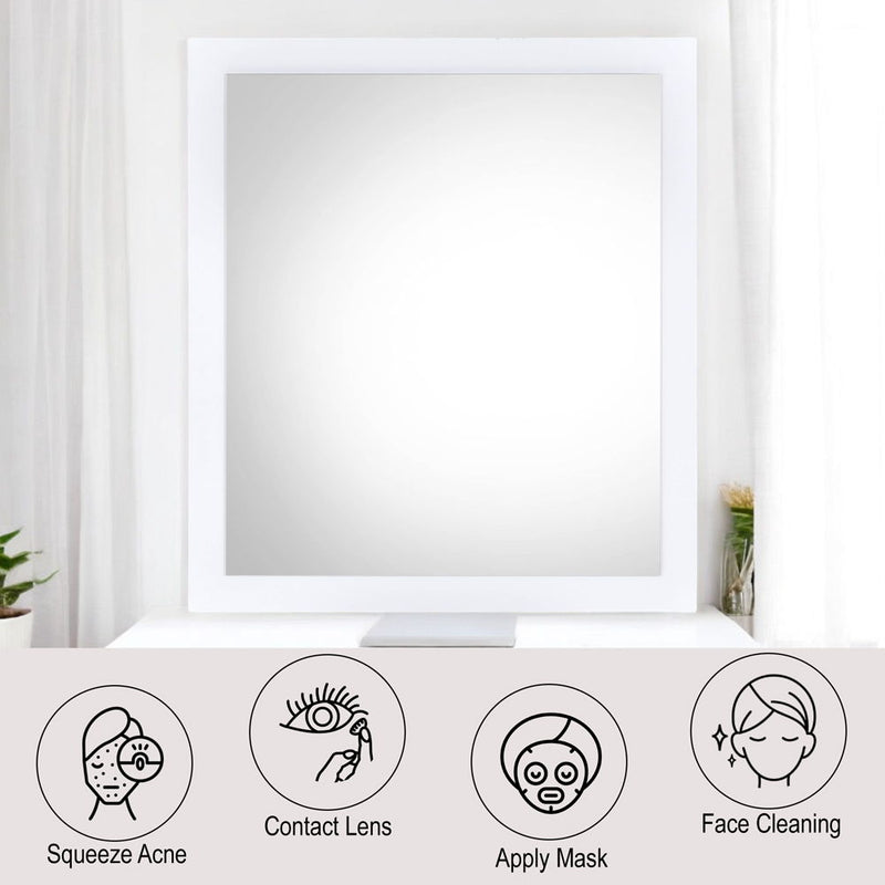 Perse - Mirror - White - R&R Furniture Gallery (Fountain Valley, CA)