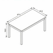 Modern Table Compact Design - R&R Furniture Gallery (Fountain Valley, CA)