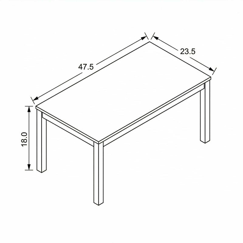 Modern Table Compact Design - R&R Furniture Gallery (Fountain Valley, CA)