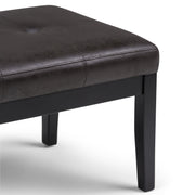 Lacey - Upholstered Tufted Ottoman Bench - R&R Furniture Gallery (Fountain Valley, CA)