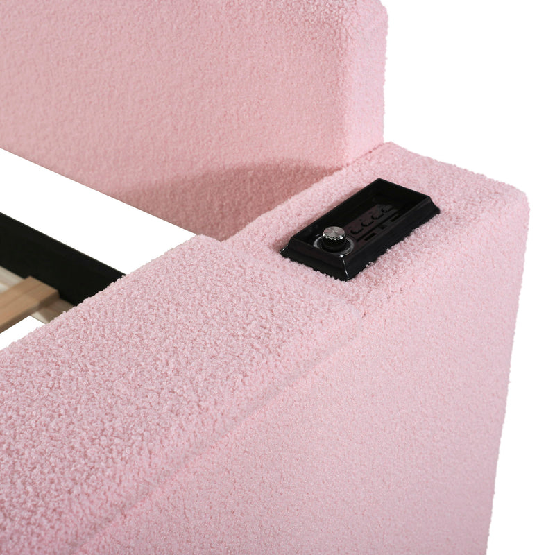 Upholstered Daybed With Storage Armrests, Trundle And Latest Integrated tooth Audio System - R&R Furniture Gallery (Fountain Valley, CA)