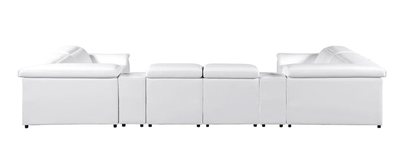 9762 - 8-Piece U-Shaped Sectional Sofa With 2 Power Recliners