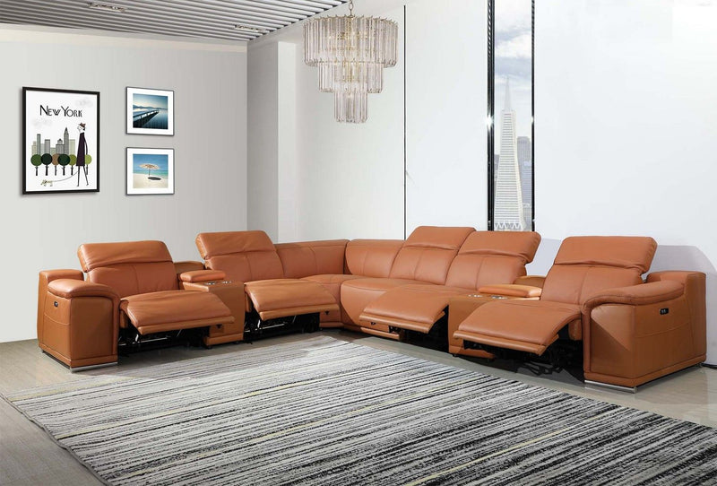 9762 - Power Reclining Sectional - R&R Furniture Gallery (Fountain Valley, CA)
