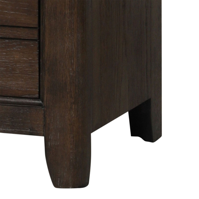 Dresser Cedar Lined Bottom Drawers - Antique Brown - R&R Furniture Gallery (Fountain Valley, CA)
