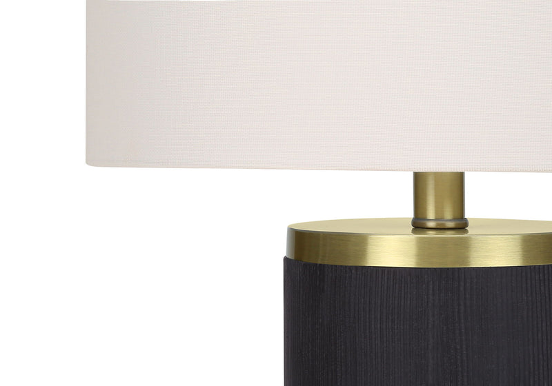 Lighting, Table Lamp, Concrete, Modern - Black - R&R Furniture Gallery (Fountain Valley, CA)