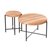 Coffee And End Table Set Waterproof Cover (Set of 2) - Natural Wood / Brown - R&R Furniture Gallery (Fountain Valley, CA)