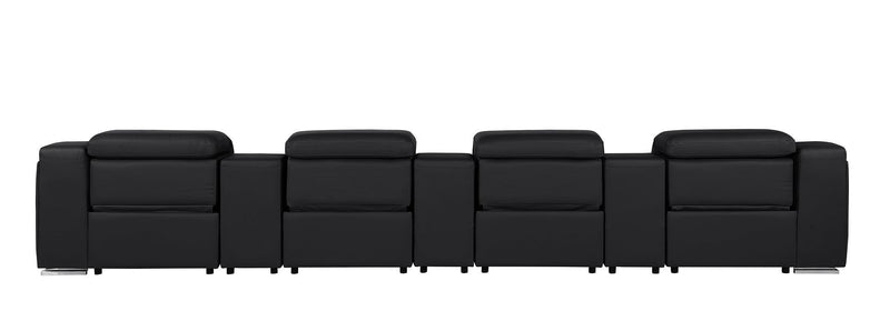 1116 - 7-Piece Modular Power Reclining Sofa In With 4 Power Recliners & Power Headrests