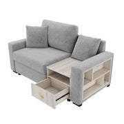 Modular Sofa Couch With Storage Armrest And Center Console - R&R Furniture Gallery (Fountain Valley, CA)