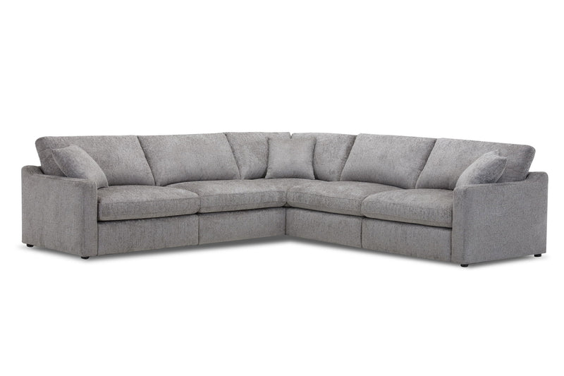 Surrender - 5 Piece Modular Sectional - Burmese Nature - R&R Furniture Gallery (Fountain Valley, CA)