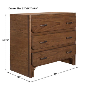 Mckagan - 3 Drawer Chest - Mindi Wood