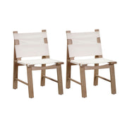 Cassie - Outdoor Dining Chair (Set of 2) - Cream - R&R Furniture Gallery (Fountain Valley, CA)