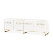 Palm Gate - Media Cabinet - Cloud White - R&R Furniture Gallery (Fountain Valley, CA)