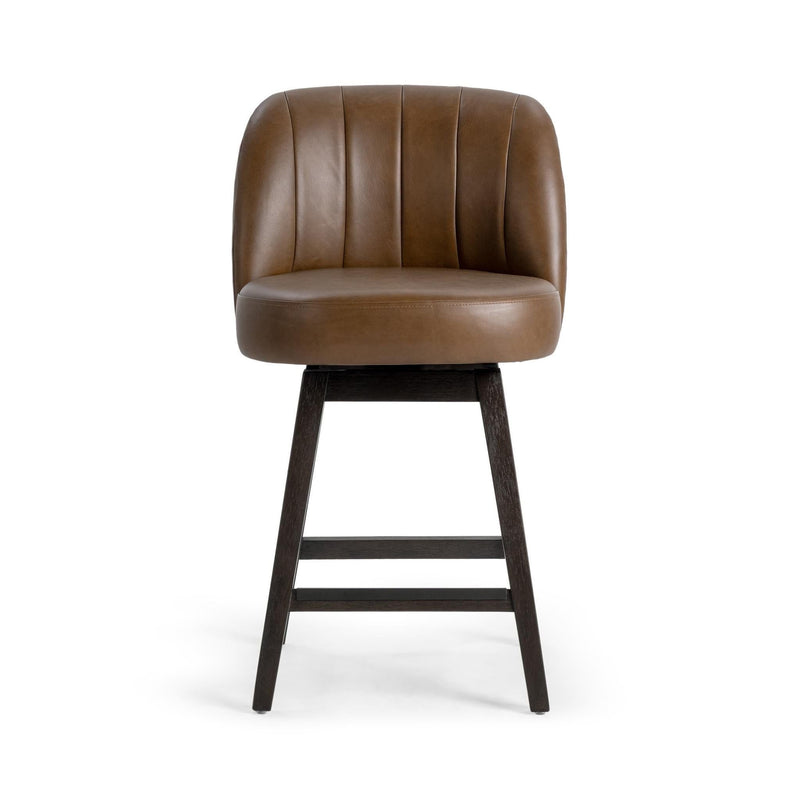 Della - Swivel Counter Stool - R&R Furniture Gallery (Fountain Valley, CA)