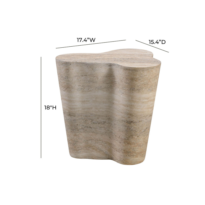 Slab - Short Side Table - R&R Furniture Gallery (Fountain Valley, CA)