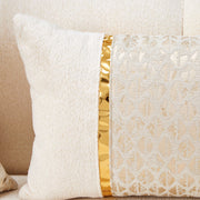 Sassani - Sofa - Crepe / Gold - R&R Furniture Gallery (Fountain Valley, CA)
