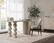 Adir - Desk - Cream - R&R Furniture Gallery (Fountain Valley, CA)