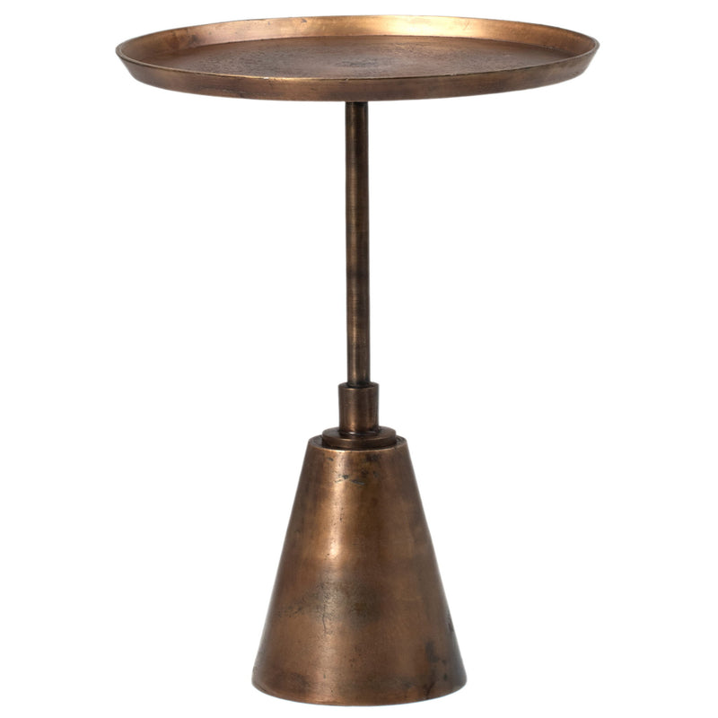 Sunbury - Side Table 16" - Oil Brass